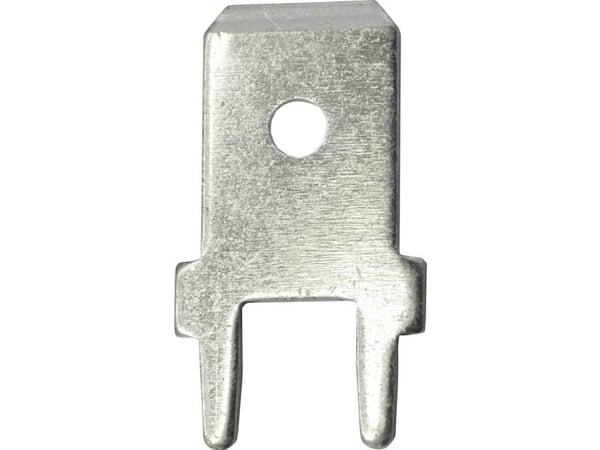 Vogt Verbindungstechnik 3866b.61 innsatsfane stiftbredde: 6,3 mm 180° uisolert metall 100 stk