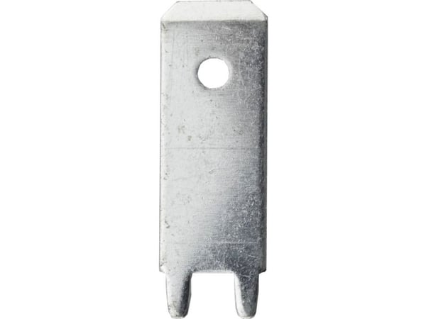 Vogt Verbindungstechnik 3866f.68 innstikk-tunge, kontaktsbredde 6,3 mm 180°, uisolert metall, 100 stk