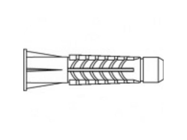 TOOLCRAFT Rawlplug 49 mm TO-5455080 100 kpl