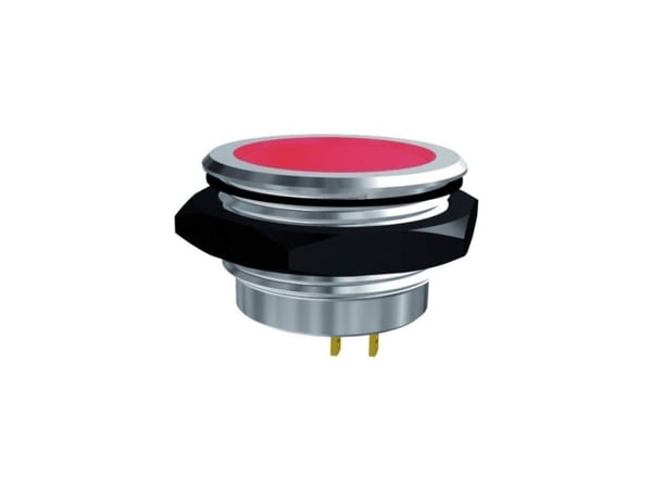 Merkkivalo Construct SMFL30722 LED-merkkivalo Vihreä 12 V/DC, 14 V/AC 160 mcd