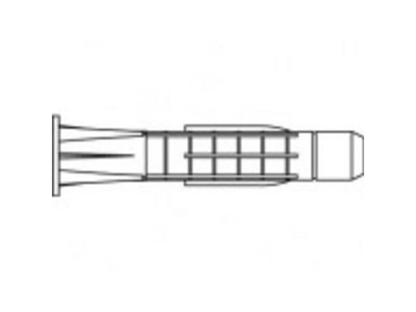 TOOLCRAFT Rawlplug 72 mm TO-5455128 25 kpl