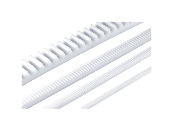 Reely tannstang i polyacetal, modul-type 1.0 (L x B x H) 250 x 9 x 9 mm
