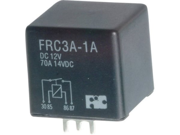 FiC FRC3A-1A-DC24V kjøretøysrelé 24 V/DC 70 A - 1 sluttekontakt