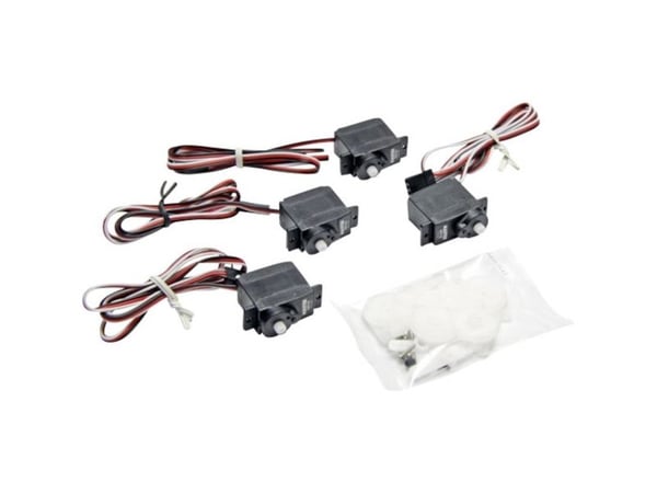 Mini-servo Master S2112 Analog-servo Plast, metalliserad Kopplingssystem Universal (Graupner/JR/Futaba)