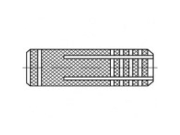 TOOLCRAFT-laajennustulppa TO-5455503 25 kpl