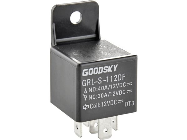 GoodSky GRL-S-124DF kjøretøysrelé 24 V/DC 40 A 1 vekslingskontakt