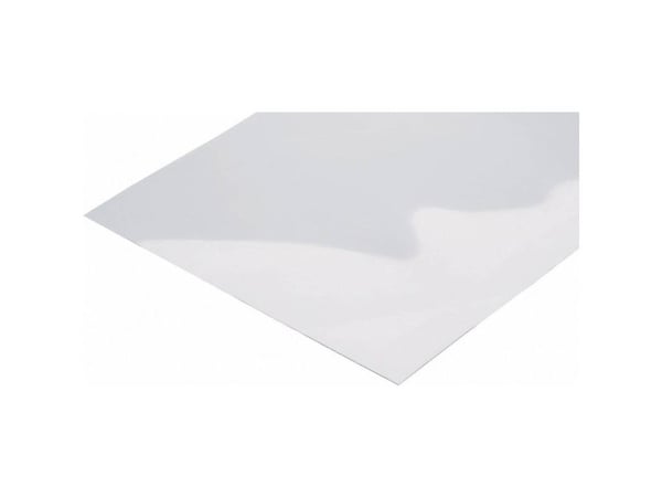 Plakettrulle av polykarbonat (L x B) 400 mm x 500 mm 0,75 mm