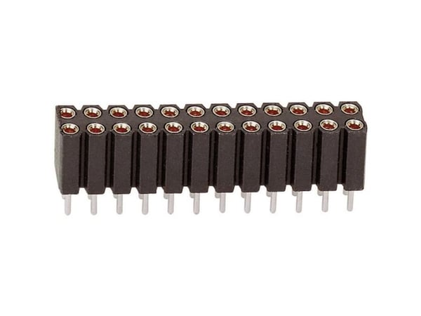 BKL Electronic stifthållarlista (precision) 2 rader, 13 poler per rad 10120848, 1 st