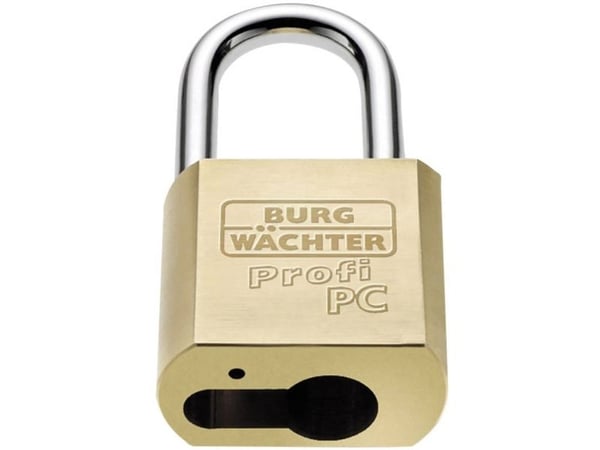 BURG-WÄCHTER Profi 116 PC 50, Nøkkellås, Messing, Messing, Herdet stål, 5,11 cm, 2,74 cm