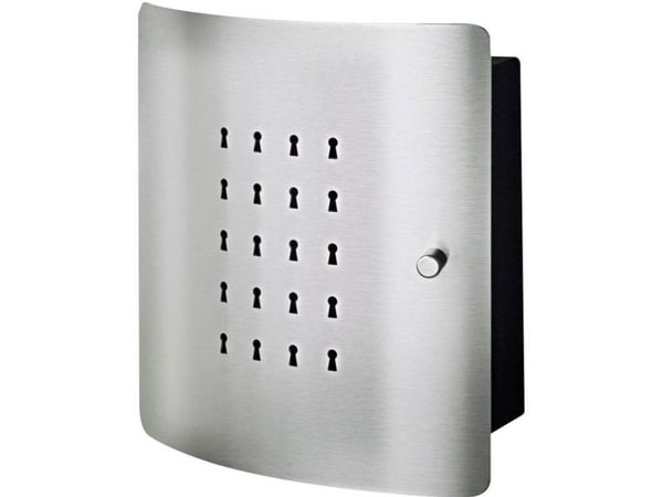 Burg Wächter Nyckelskåp SLOT 6220/10 Ni 33530 Antal krokar 10 Rostfritt stål, svart