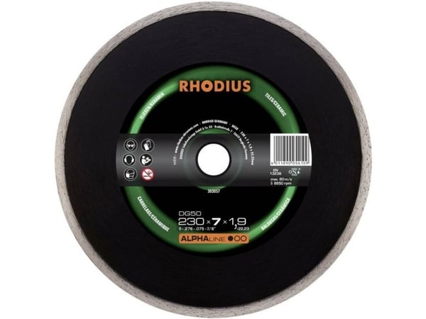 Rhodius 303053 DG50 diamantskive Ø 115 mm 1 stk