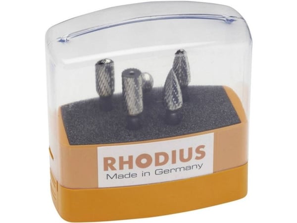 Rhodius 305860 Jyrsinsarja Kovametalli 5 osaa