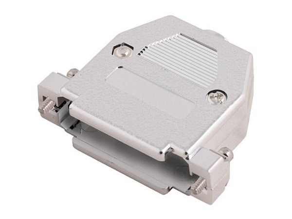 MH Connectors 2360-0105-04 D-SUB-hus poltall: 37 plast, metallisert 180° sølv 1 stk