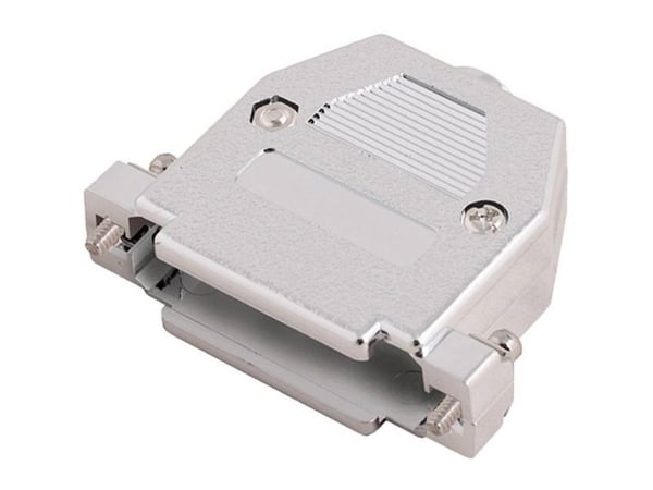 MH Connectors 2360-0105-03 D-SUB-kabinett polantall 25, plast/metallisert, 180°, sølv