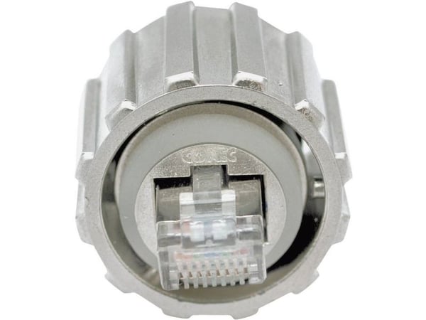 Conec 17-10001, RJ45, Harmaa, Kulta, IP67, 1,2 A, Nikkelillä päällystetty fosforipronssi