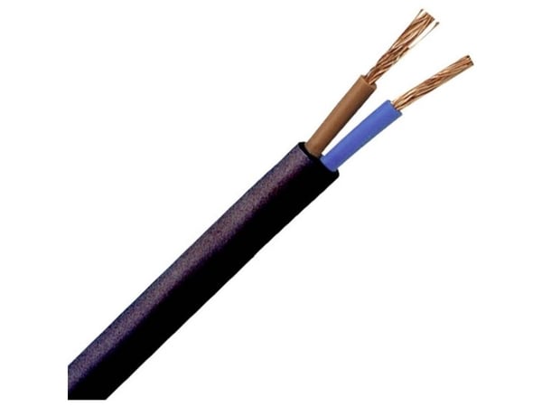 Kopp 152210845 Slangekabel H03VV-F 2 x 0,75 mm² Lajittelu 10 m