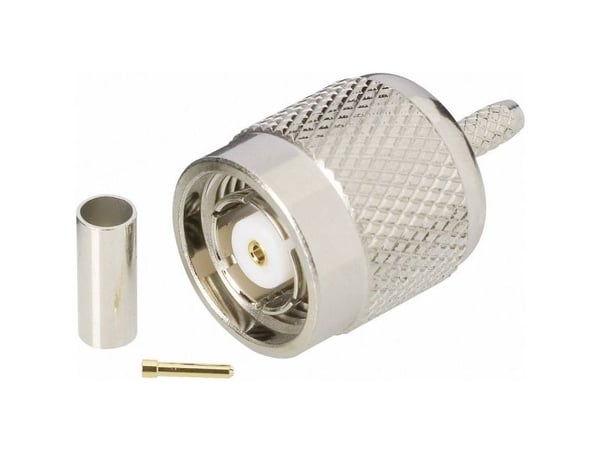BKL Electronic 0419412 0419412 TNC-kääntöliitin Liitin, suora 50 Ω 1 kpl