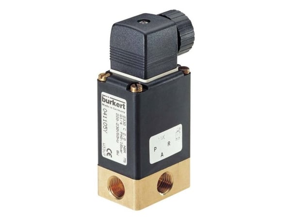 Bürkert Suorakäyttöinen venttiili 42129 0330 24 V/AC G 1/4 pistorasia Nimellismitta 2 mm 1 kpl