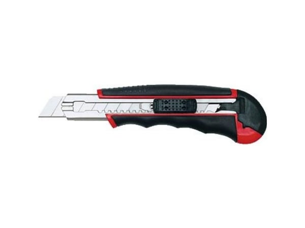 Wedo 78418, 1,8 cm, Metall, Gummi, Svart, Röd, Silver, 150 g, 1 styck, 170 x 45 x 20 mm