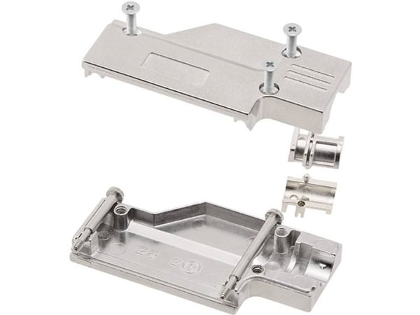 encitech DCMR09-HI-K 6560-0701-01 D-SUB-kotelo Napojen lukumäärä: 9 Sinkkivalu 90° Metalli 1 kpl 1 kpl
