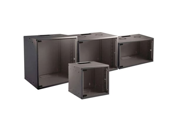 EFB Elektronik WGB-1912TS.45, Veggmonterbar hylle, 12U, 80 kg, Sort
