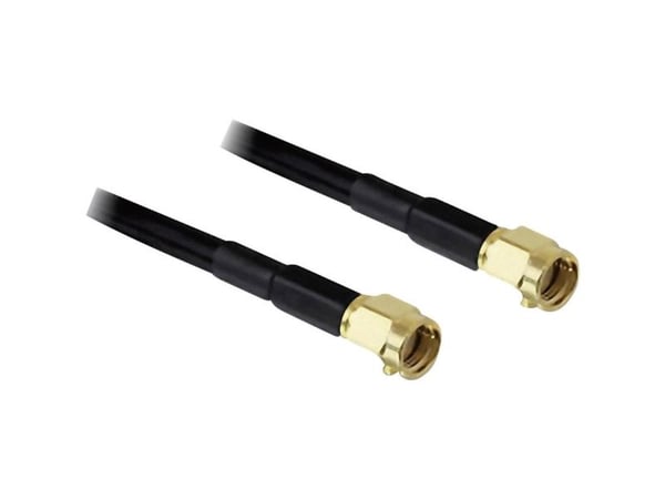 Delock antennekabel RP-SMA plugg > RP-SMA plugg LMR/RF195 2 m