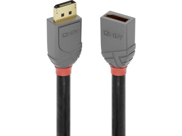 Lindy 36497, 2 m, DisplayPort, DisplayPort, Hankjønn, Hunkjønn, 7680 x 4320 piksler