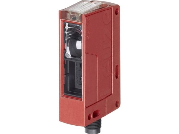 Leuze Electronic refleksjonslyssensor HT46CI/4P-M12 50127061 bakgrunnsdemping, lys-aktivering, mørk-kobling 10-30 V/DC