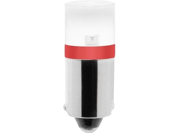 Barthelme LED-merkkivalo BA9s Rød 230 V/DC, 230 V/AC 70113911