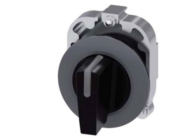 Siemens 3SU10622DL100AA0 3SU1062-2DL10-0AA0 Kiertokytkin Kiinnityslaite Musta 2 x 45° 1 kpl