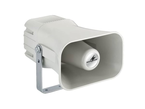 Monacor IT-15EN, -25 - 70 °C, 15 W, 15 W, 350 - 10000 Hz, 110 dB, Grå