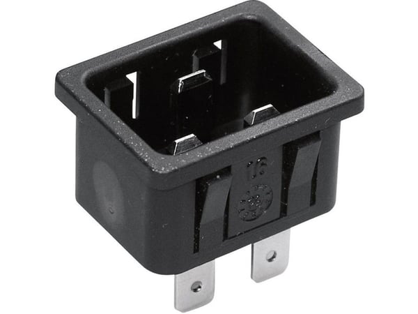 Kaiser 767/10/63/sw/C IEC-liitin 767 Liitin, pystysuora asennus Navat yhteensä: 2 + PE 16 A Musta 1 kpl 1 kpl