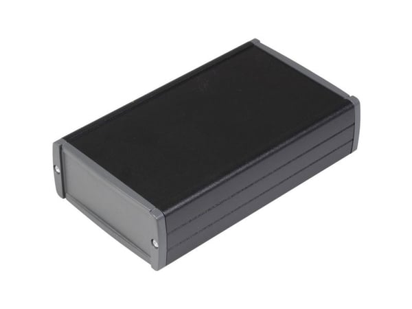TEKO TEKAL 22.29 universal-kabinett 145 x 85,8 x 36,9 mm aluminium svart, 1 stk