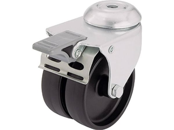 Blickle 285320 LMDA-POA 75G-FI dobbelt svinghjul hjuldiameter 75 mm bæreevne (maks.) 100 kg 1 stk