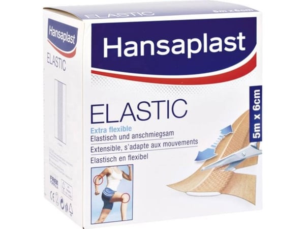 1009242 Hansaplast ELASTIC Elastinen kuminauha