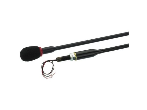 Monacor EMG-610P, 100 - 16000 Hz, 1000 ohm (O), Kardioid, Ledningsført, Sort, 0 - 40 °C