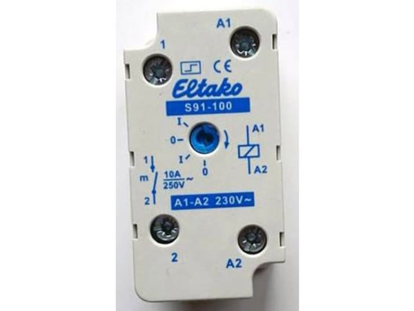 Eltako S91-100-230V, 10 A, Vit