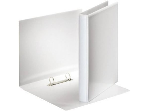 Esselte ESSENTIALS - Ringperm for presentasjoner - bokryggbredde: 38 mm - for A4 (210 x 297 mm) - kapasitet: 190 ark - hvit
