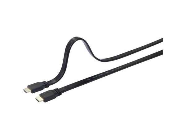 SpeaKa Professional HDMI tilkoblingskabel [1x HDMI-plugg - 1x HDMI-plugg] 5 m svart (SP-7541956)