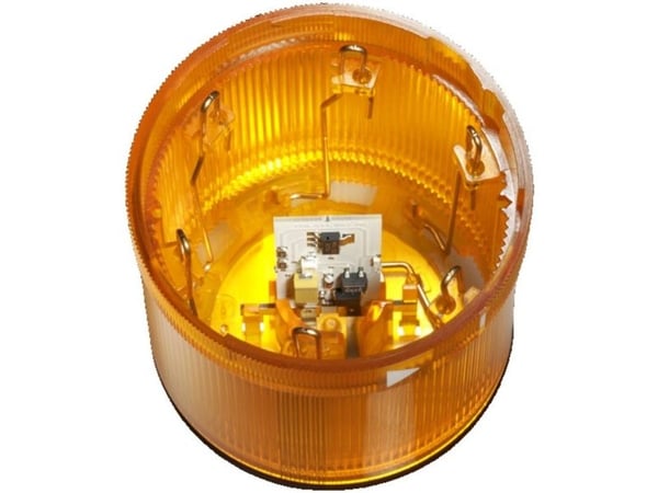 Rittal SG 2372.021, LED-systemlys, Gult, Polyamid, 360°, IP65, 24 V