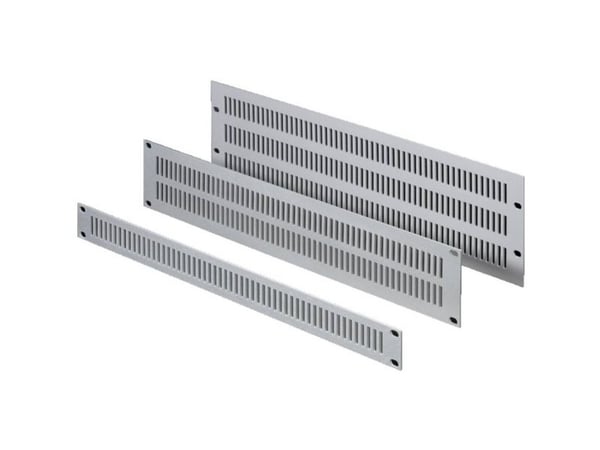 Rittal EL 2233.000, Utfyllingsplate, Aluminium, Grå, 3 stk