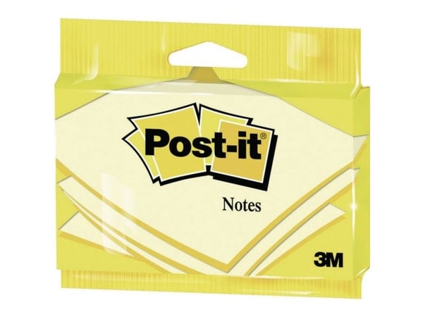 3M Post-It 7100172279 76 mm x 127 mm Gul 100 Blad