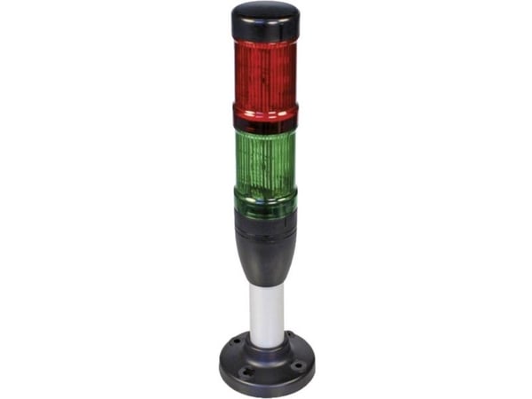 Merkkipylväs punainen/vihreä 24V AC/DC SL4-100-L-RG-24LED 171295