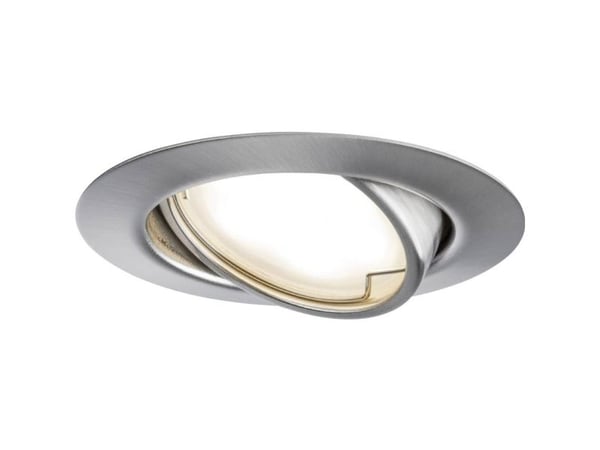 Paulmann 934.14, 1 ampuller, LED, 3000 K, 465 lm, Metallisk