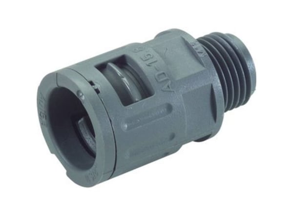 LAPP 55500990 SILVYN® KLICK M63x1,5 grå slanganslutning, rak 10 st