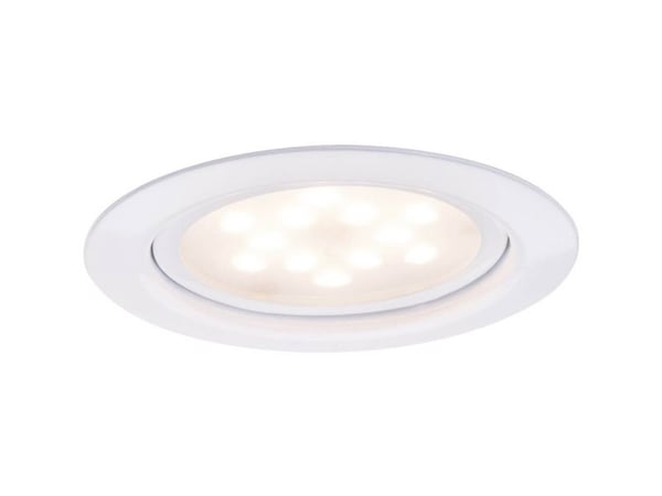 Paulmann 935.54, Indbygget lysplade, 3 pære(r ), LED, 13,5 W, 2700 K, Hvid