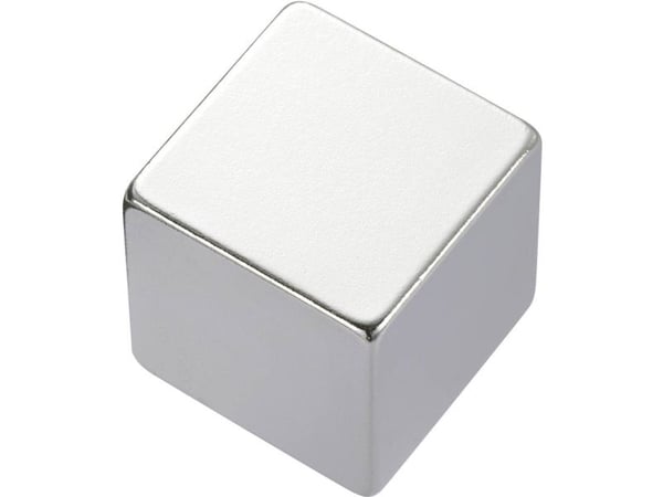 Conrad Components 505949 permanentmagnet terning (L x B x H) 10 x 10 x 10 mm N45 1,33 - 1,37 T grense-/maks. temperatur 80 °C