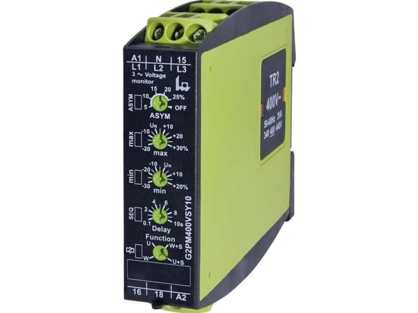 tele 2390500 G2PM400VSY10 Gamma 3-Phase Voltage Monitoring Relay 3-phase voltage monitoring