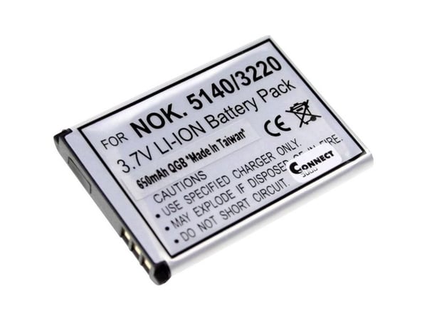 Connect 3000 BL-5B kamerabatteri erstatning originalbatteri BL-5B 3,7 V 650 mAh
