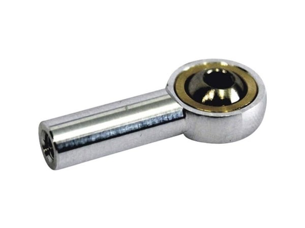 Modelcraft kulehode i aluminium med innvendig gjenge M3 18 mm, 4 stk